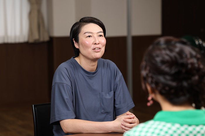 友愛荘の介護士の板垣さん